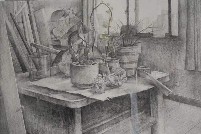 18年西安美术学院素描留校作品精选