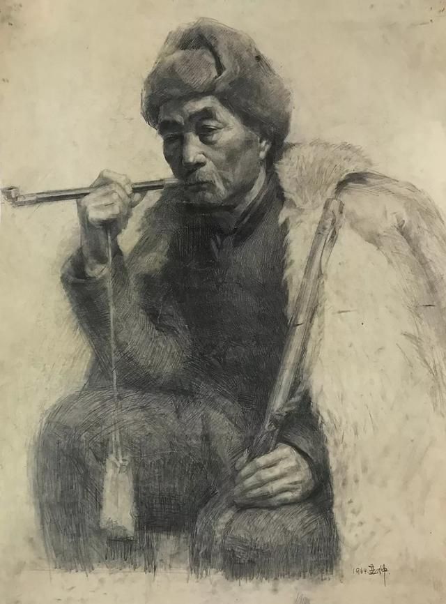 中央美术学院附中——素描人像作品精选