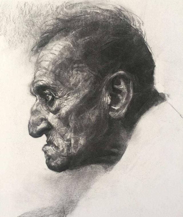 香港旅美艺术家Olive Sin肖像素描专辑