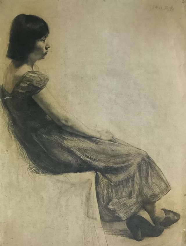 中央美术学院附中——素描人像作品精选