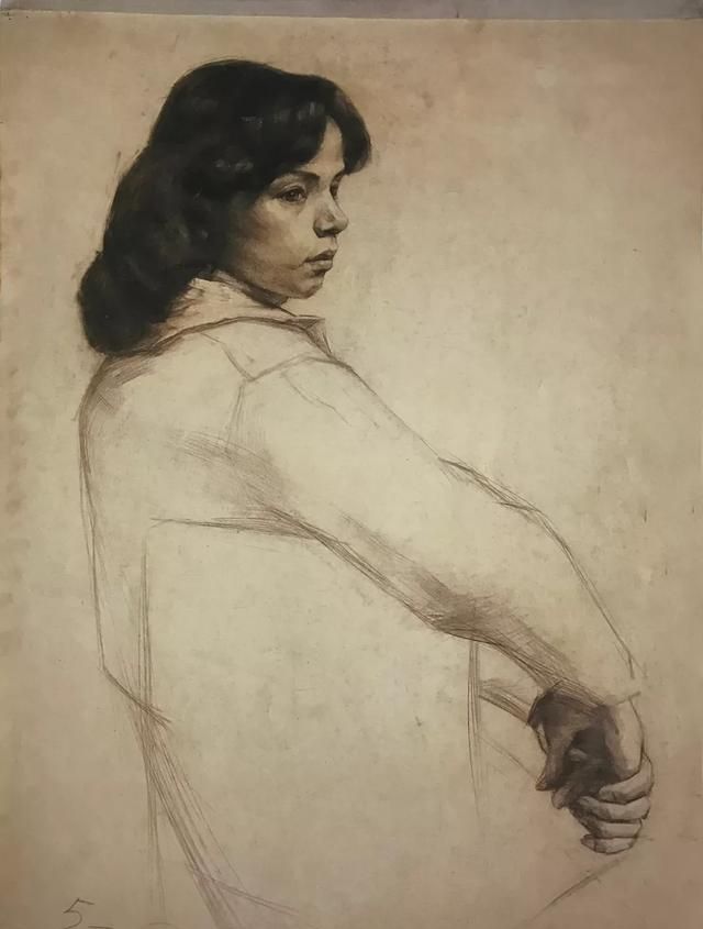中央美术学院附中——素描人像作品精选