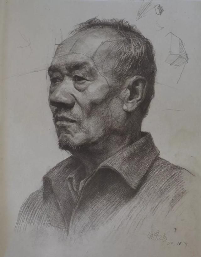 中央美术学院附中——素描人像作品精选