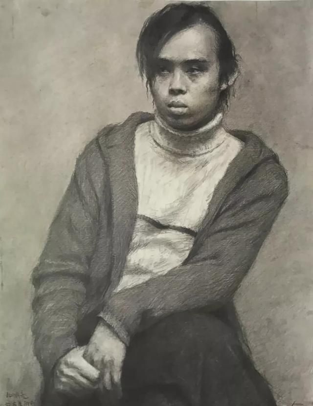 中央美术学院附中——素描人像作品精选