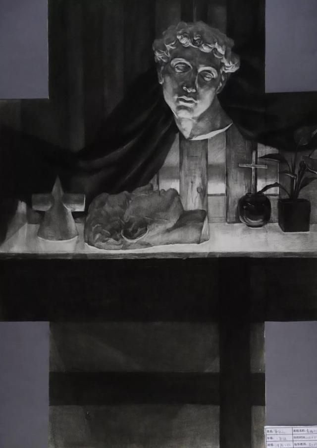 18年西安美术学院素描留校作品精选