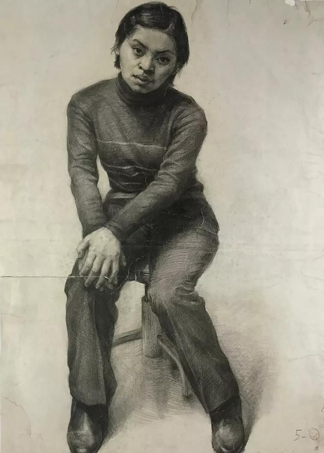 中央美术学院附中——素描人像作品精选