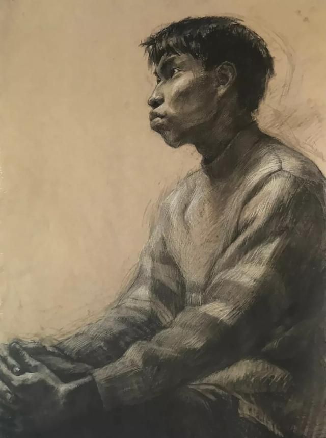 中央美术学院附中——素描人像作品精选