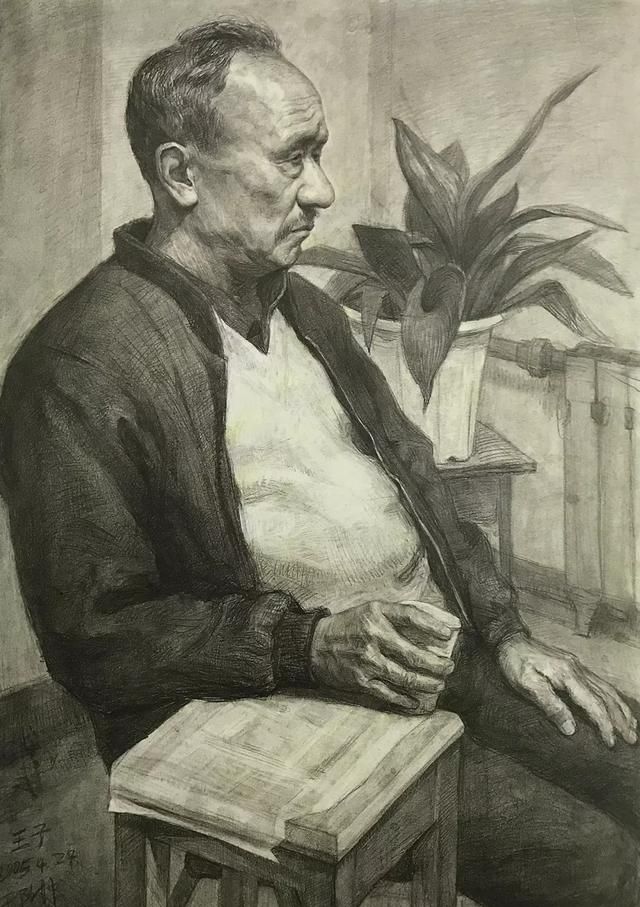 中央美术学院附中——素描人像作品精选