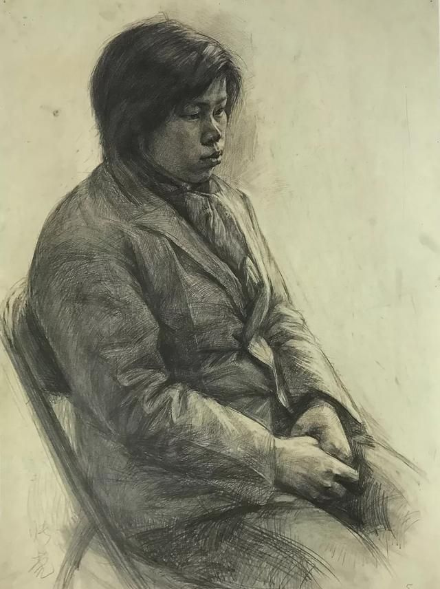 中央美术学院附中——素描人像作品精选