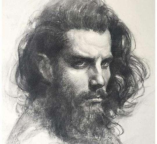 香港旅美艺术家Olive Sin肖像素描专辑