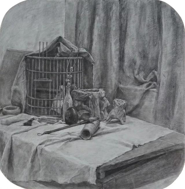 18年西安美术学院素描留校作品精选