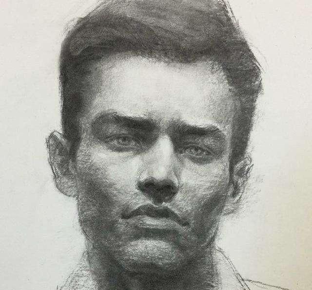 香港旅美艺术家Olive Sin肖像素描专辑