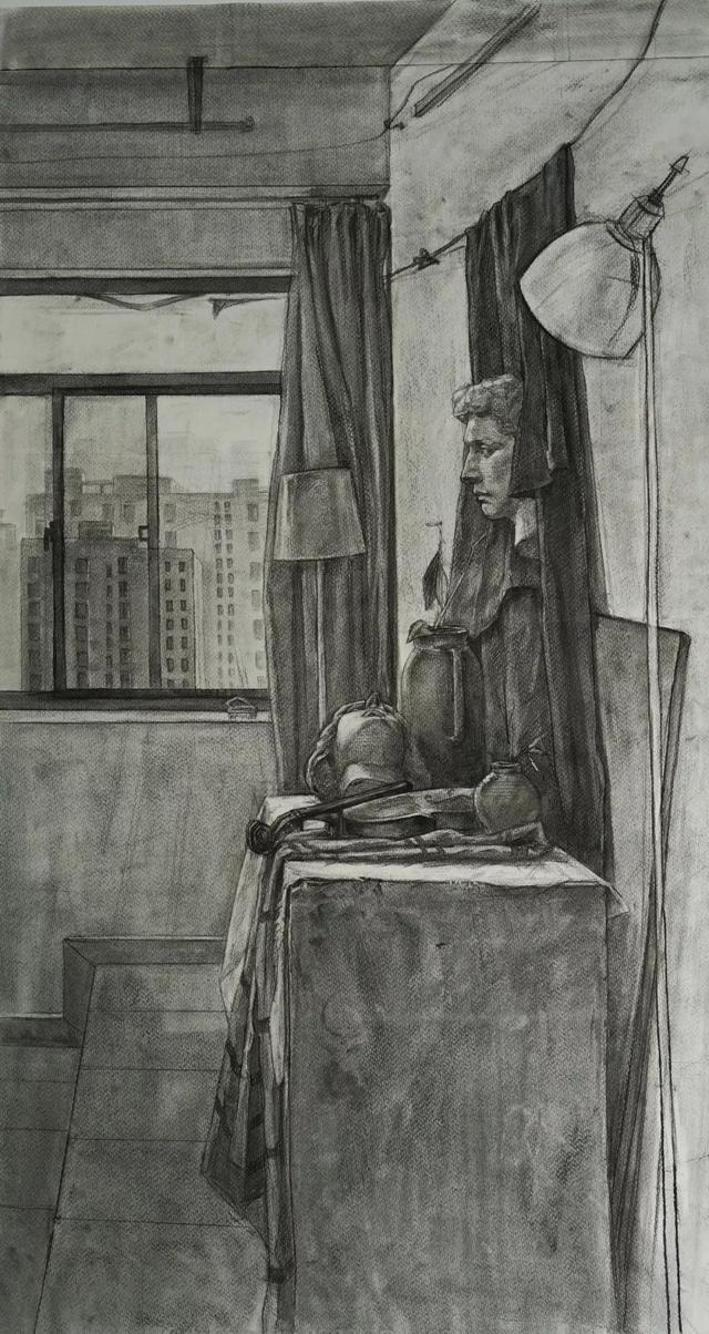 18年西安美术学院素描留校作品精选