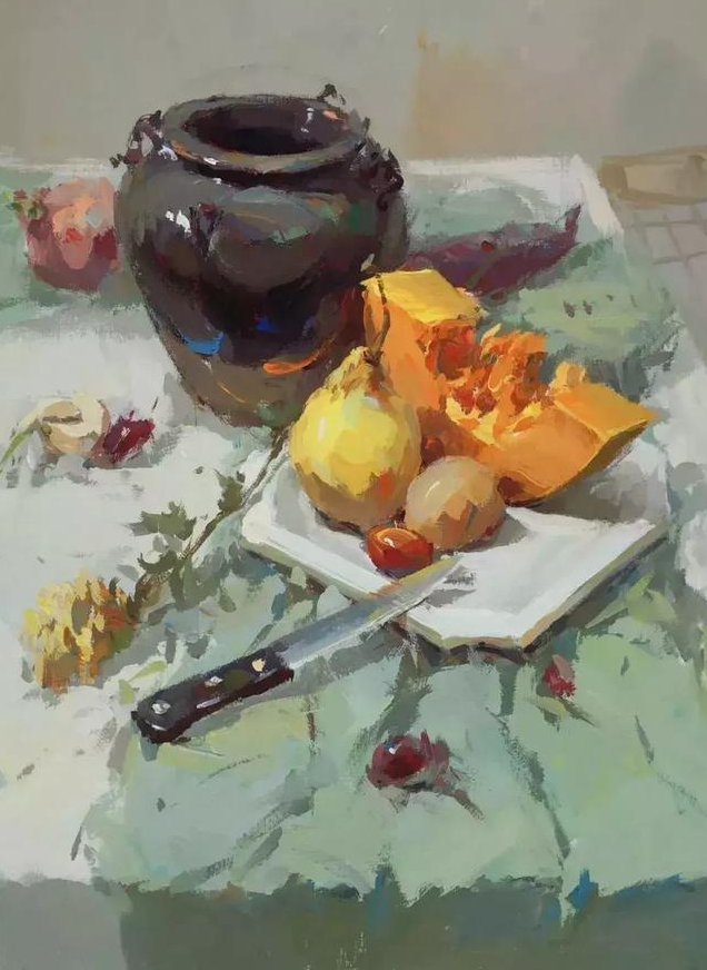 色彩静物,色彩培训,美术联考色彩