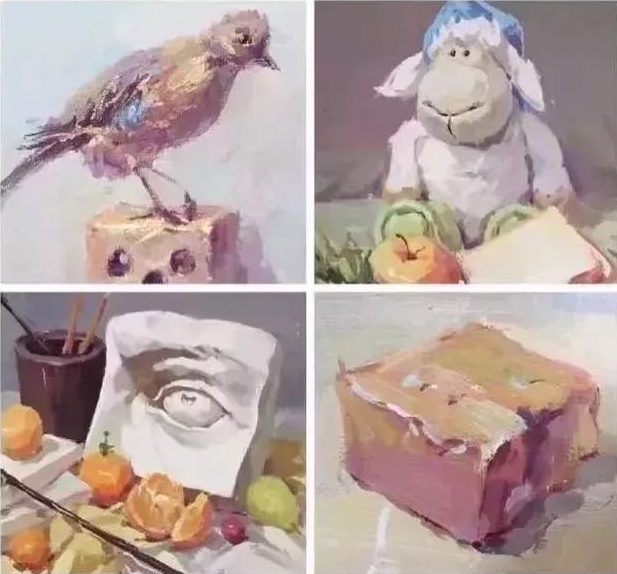 色彩静物,色彩培训,美术联考色彩