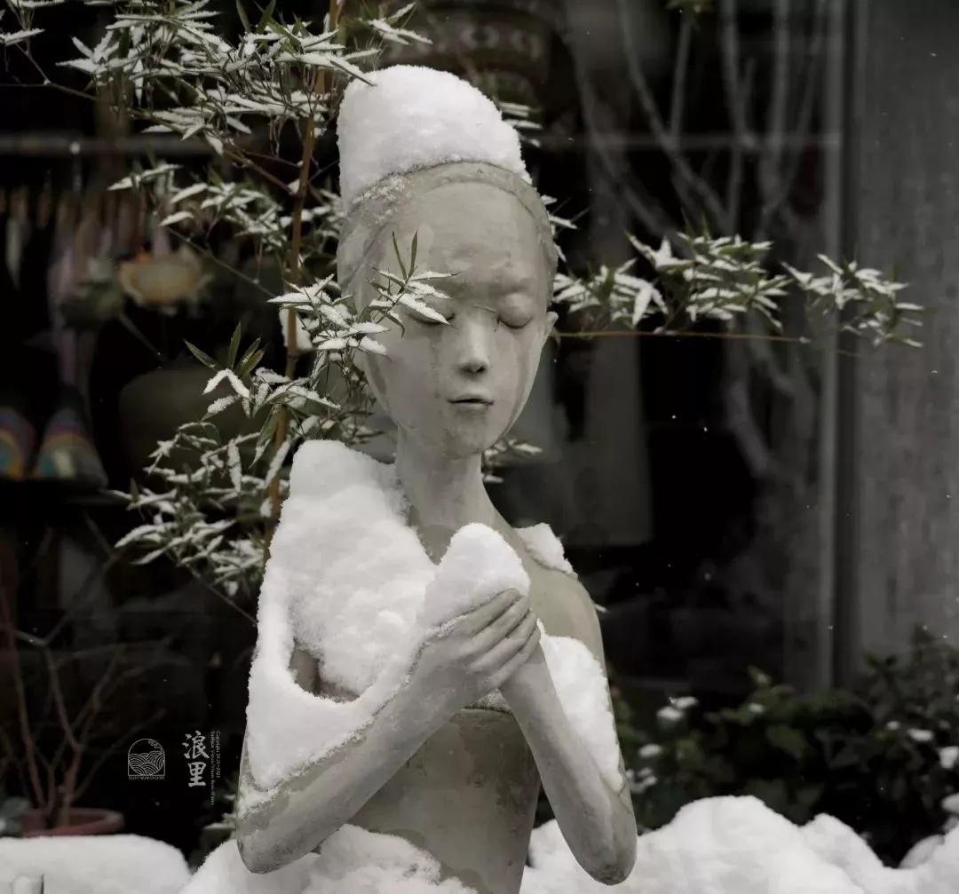 湖北美术学院雪景