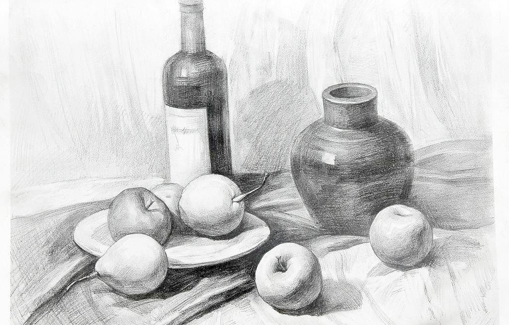 武汉美术培训静物素描的技巧
